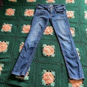 Hudson low rise skinny jeans size 26
